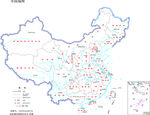 1:2200万中国地图