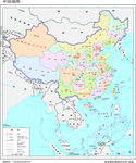 中国地图1:3000万