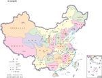 中国地图1:3200万