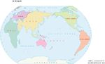 世界地图1:2.5亿英语版