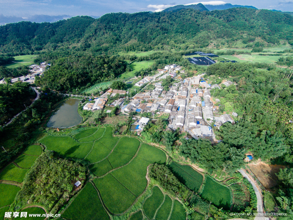 岭脚村鸟瞰