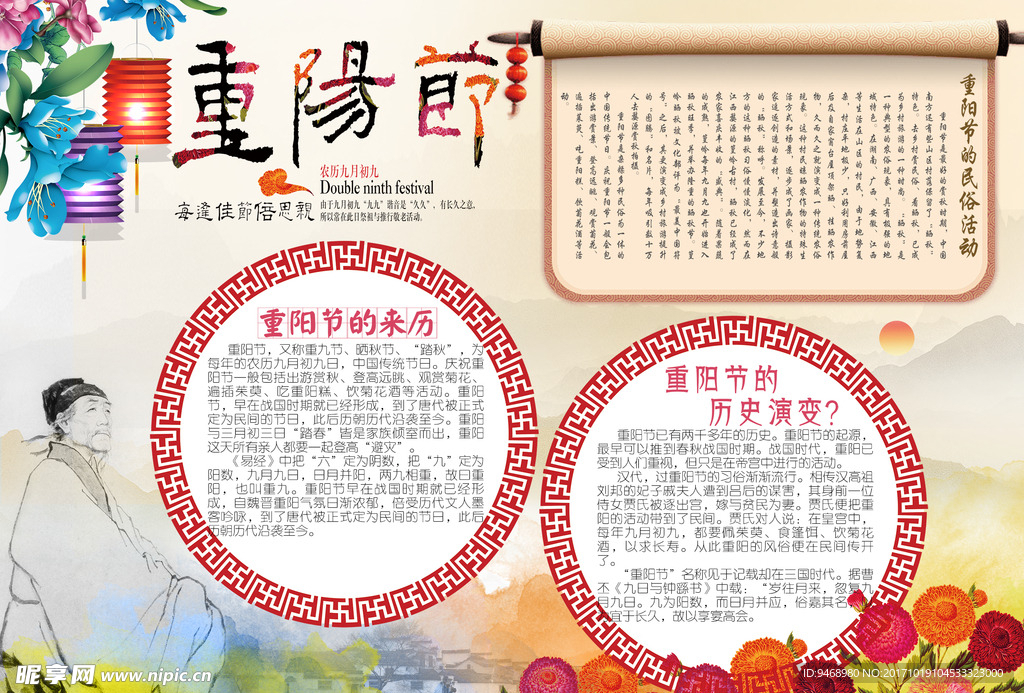 重阳节小报