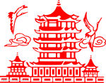 黄鹤楼剪影