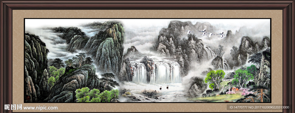 国画山水