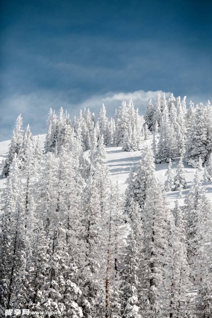 雪山美景