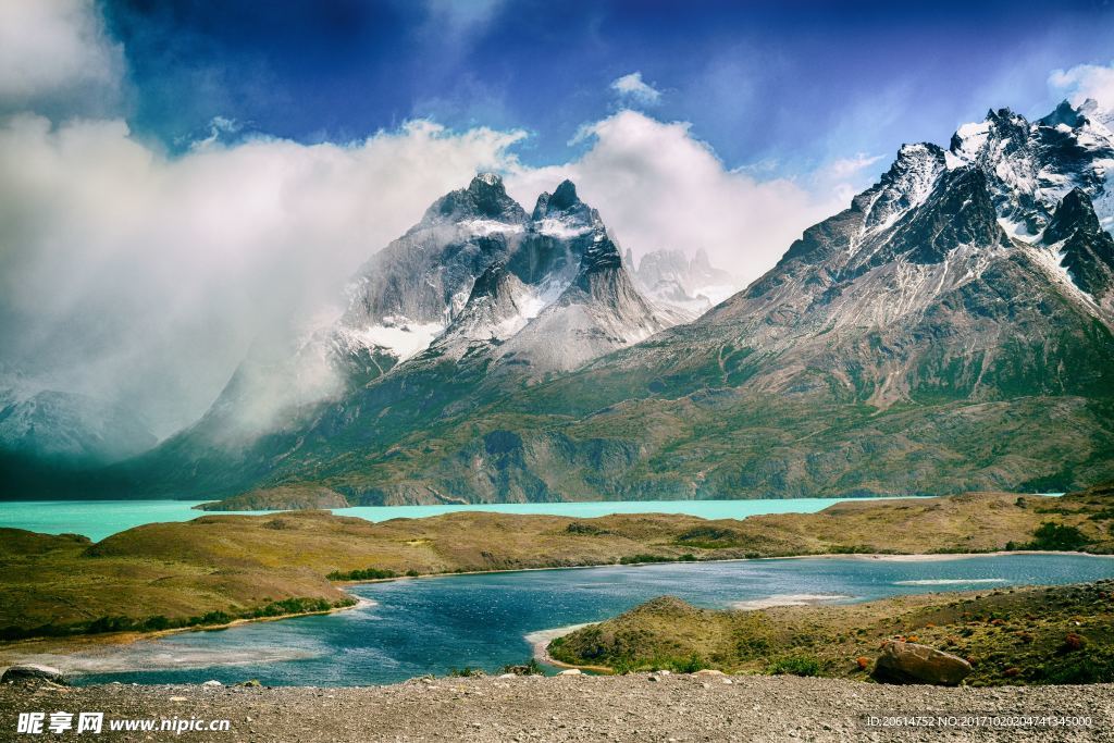 高山美景