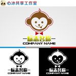 猴子logo