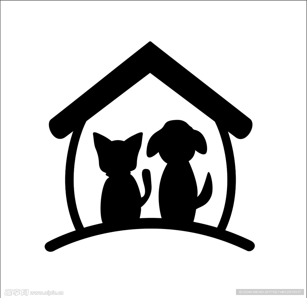 猫狗logo