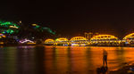 兰州黄河大桥夜景