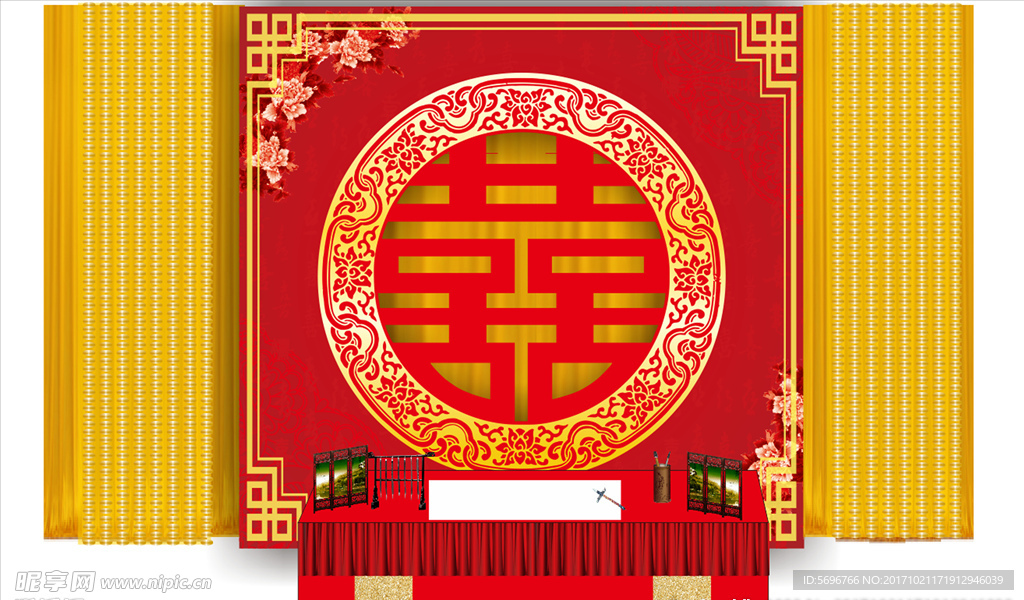 婚礼背景
