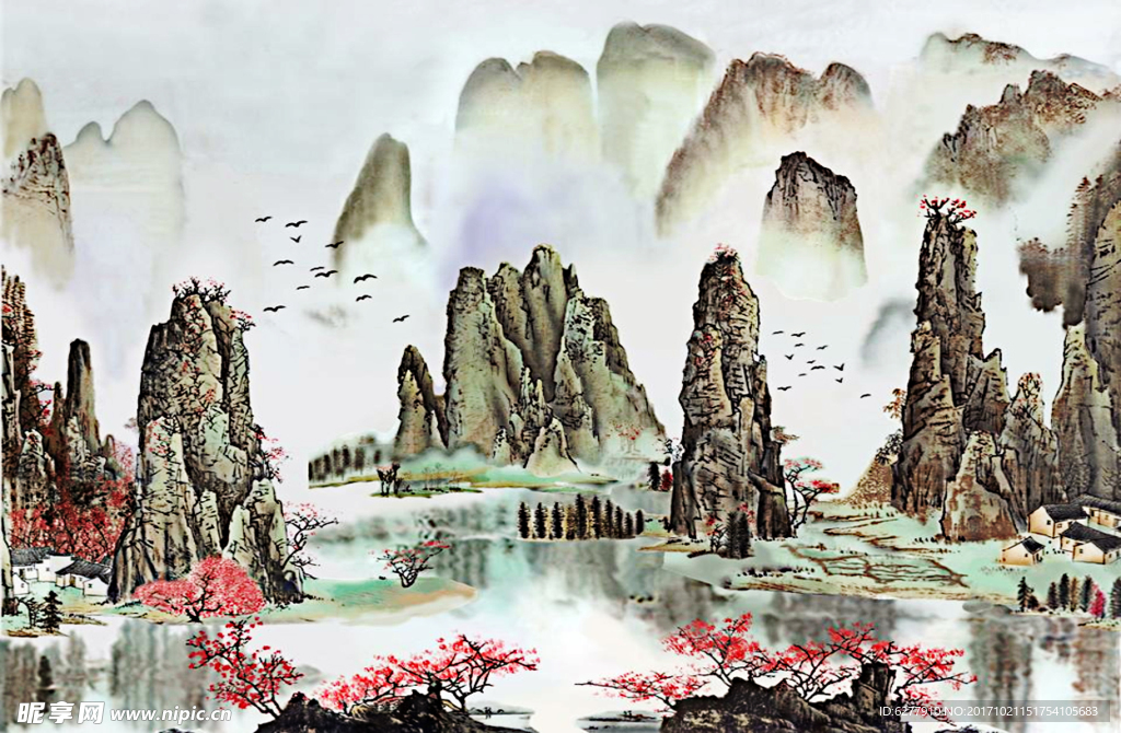 山水画