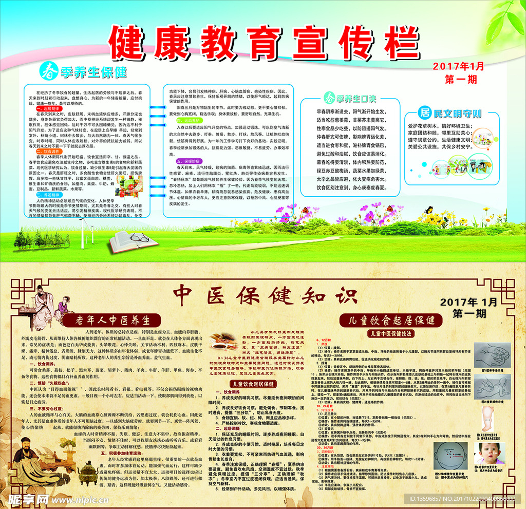 健康教育宣传栏