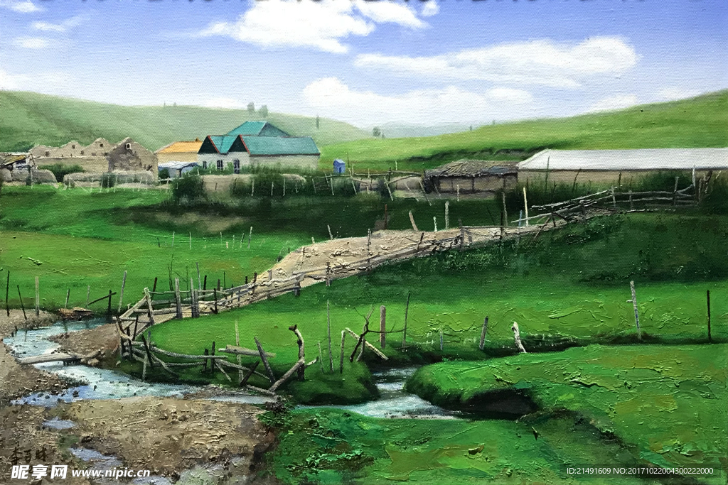 风景油画