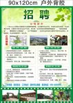 招聘海报  招聘展架