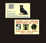 训犬师名片