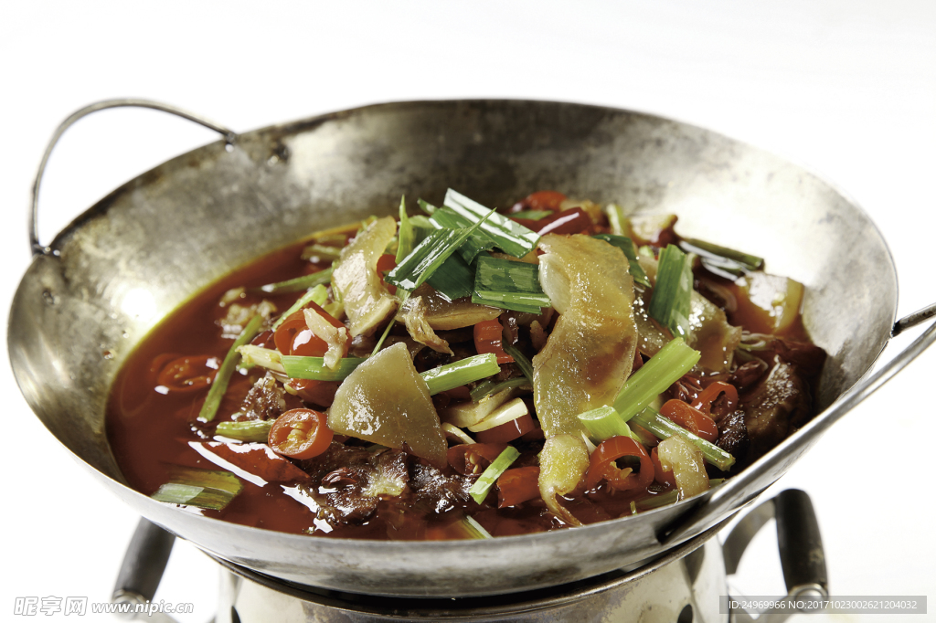 干锅牛肉