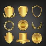 金色图标