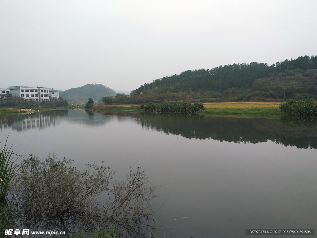 湖景