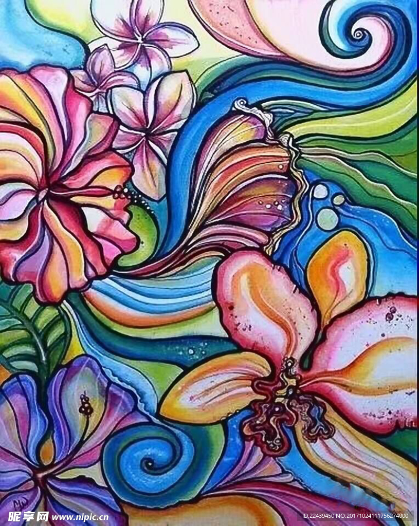 花