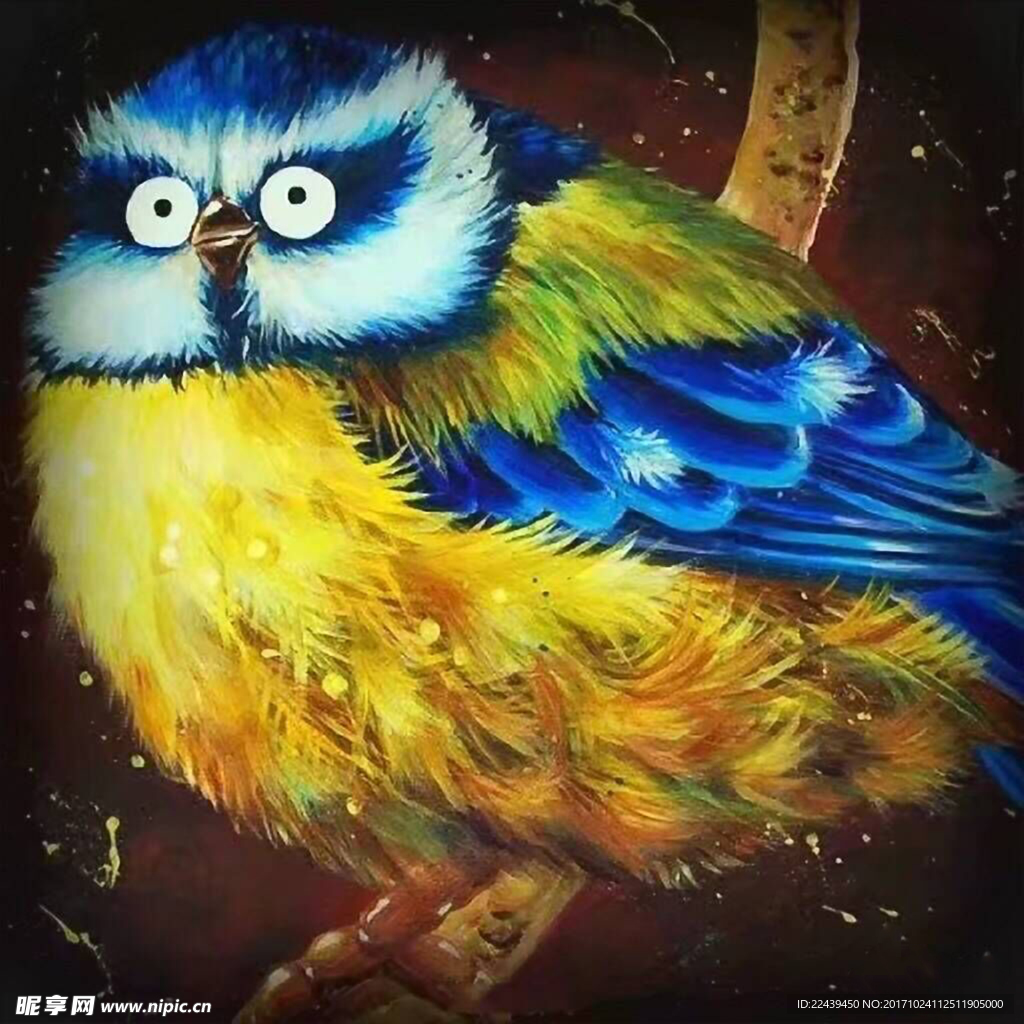 动物水粉
