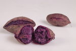 掰开的紫薯 小紫薯