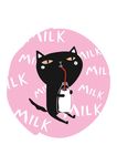 卡通猫矢量图下载