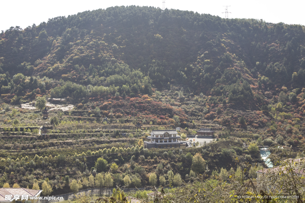 大山秋景