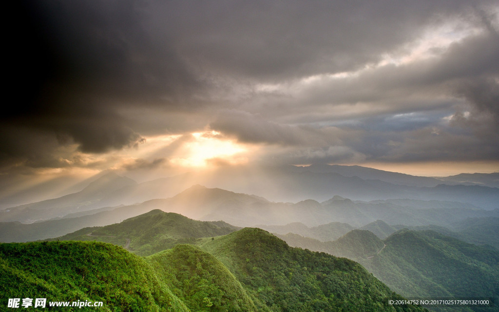 大山风光