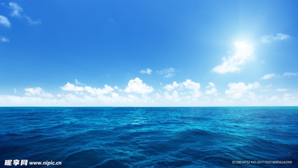 海上的美景