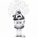 女孩素描