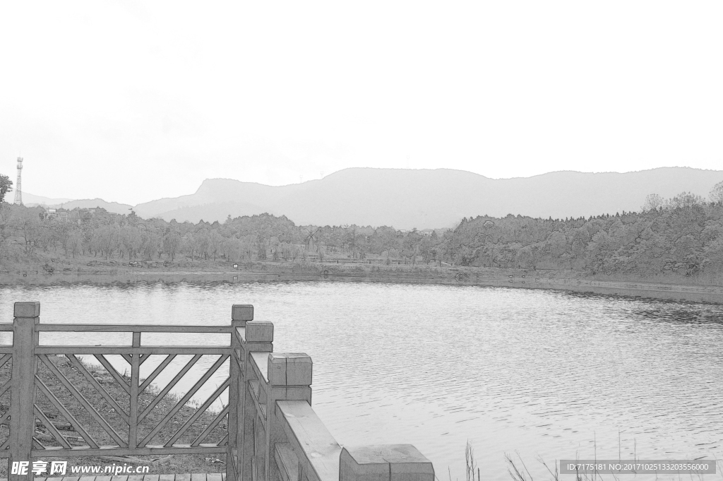 水墨山水