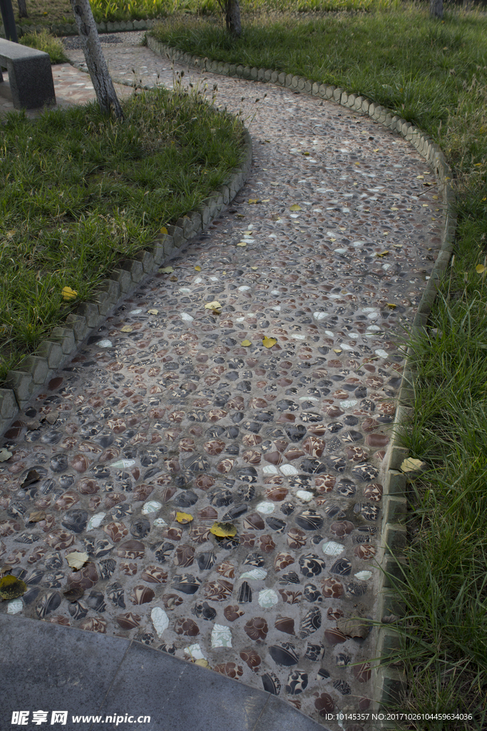 瓷器拼花小路