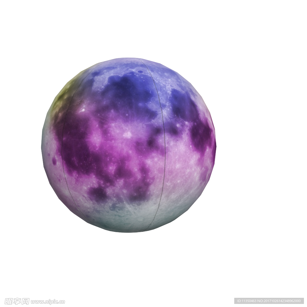 气模 气模月球 月球 灯光气模