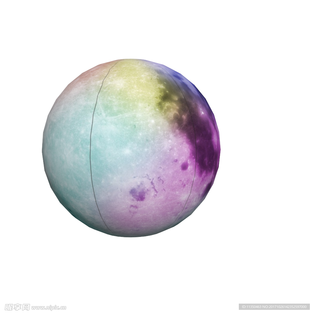 气模 气模月球 月球 灯光气模