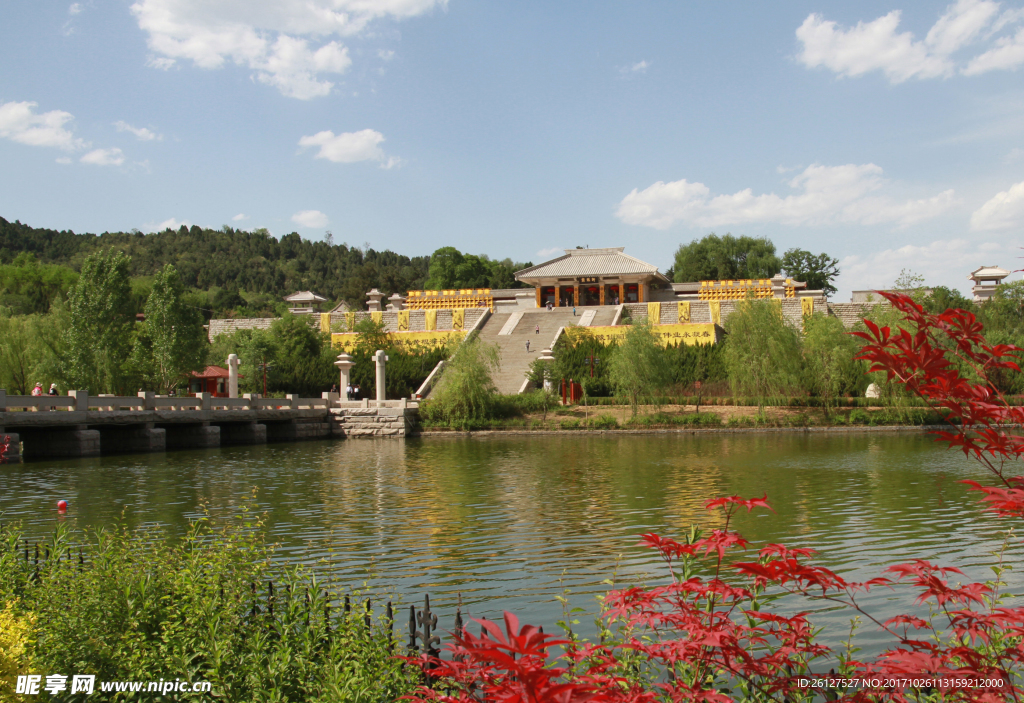 黄帝陵全景