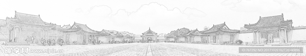 故宫素描版