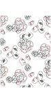 线描涂鸦人物插画矢量图下载