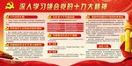 部队十九大宣传展板