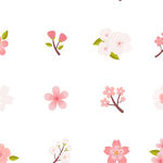 粉色小花朵
