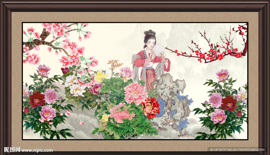 国画美女