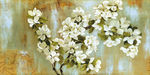 富贵平安苹果花装饰画