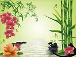 山水翠竹