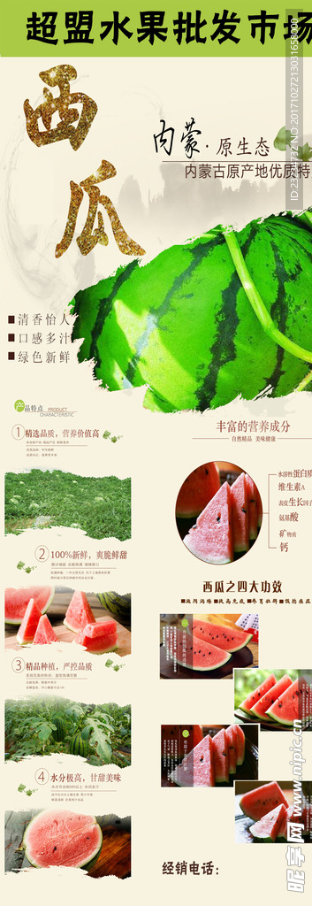 西瓜宣传海报
