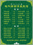 清真菜单