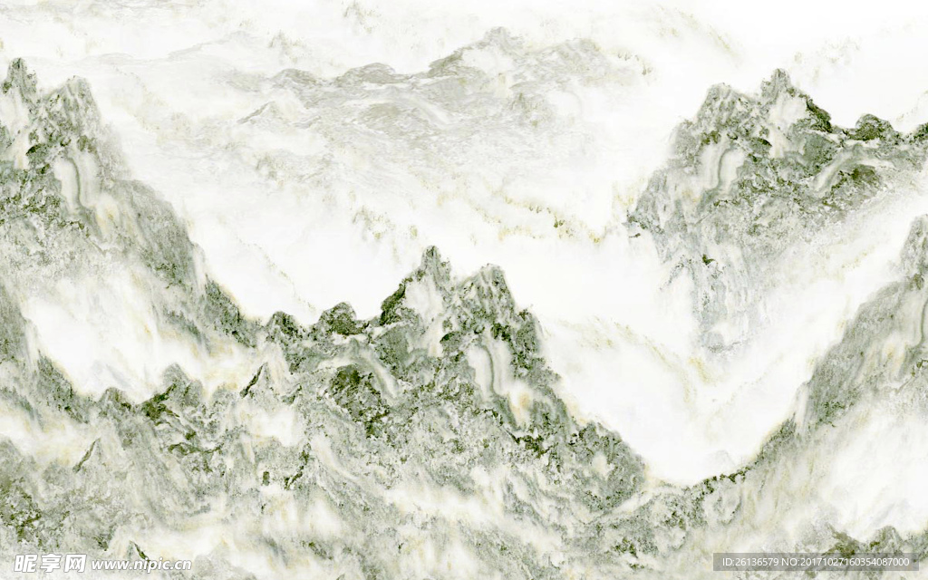 山水石纹