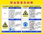 职业危害告知牌