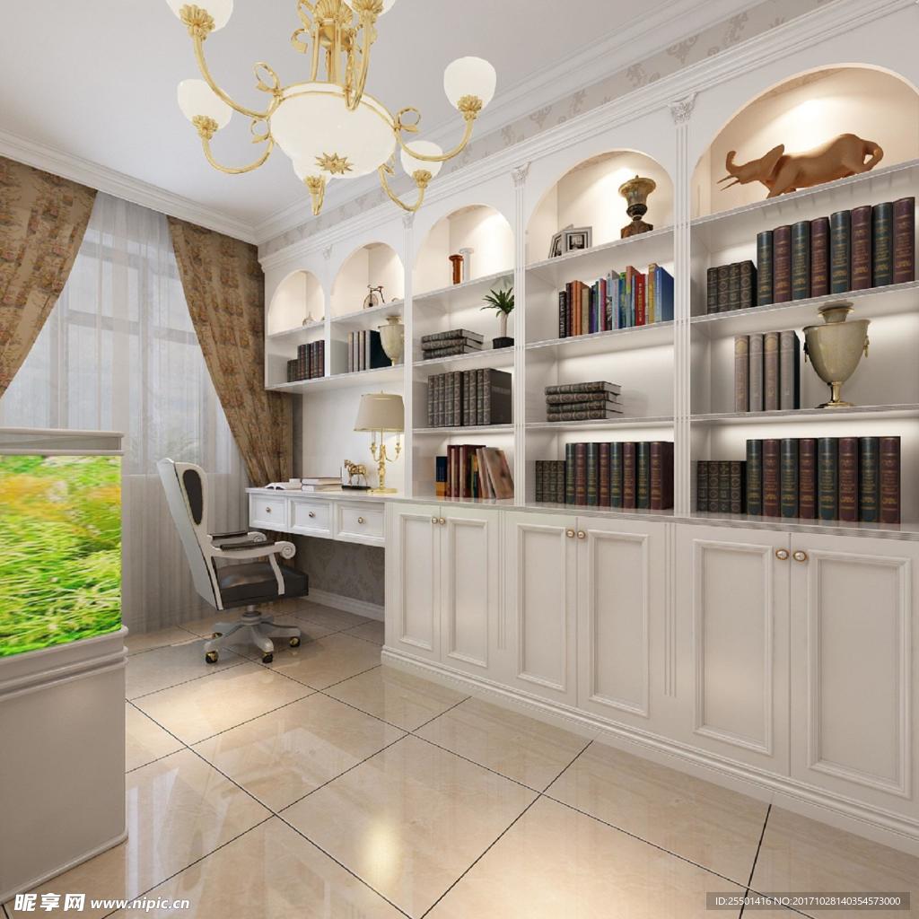 书房效果图