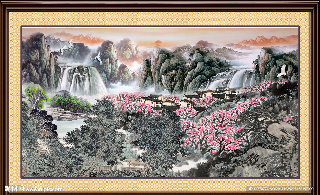 国画风景