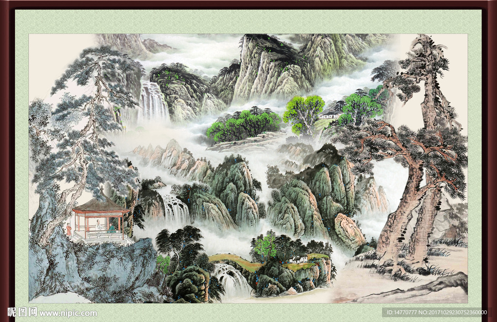 国画山水