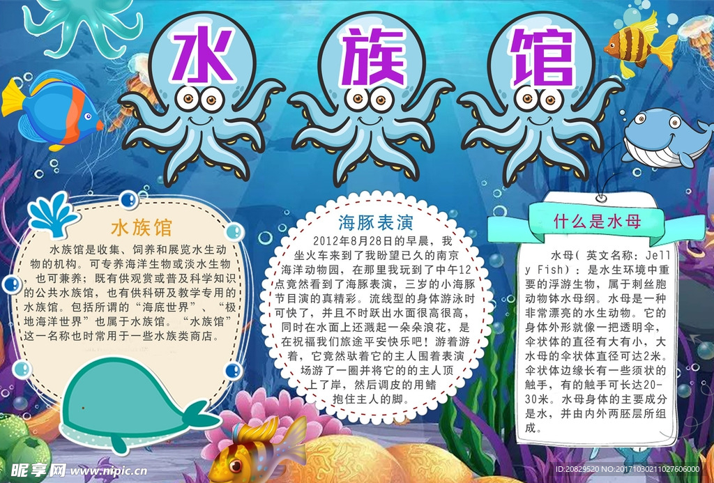 水族馆小报